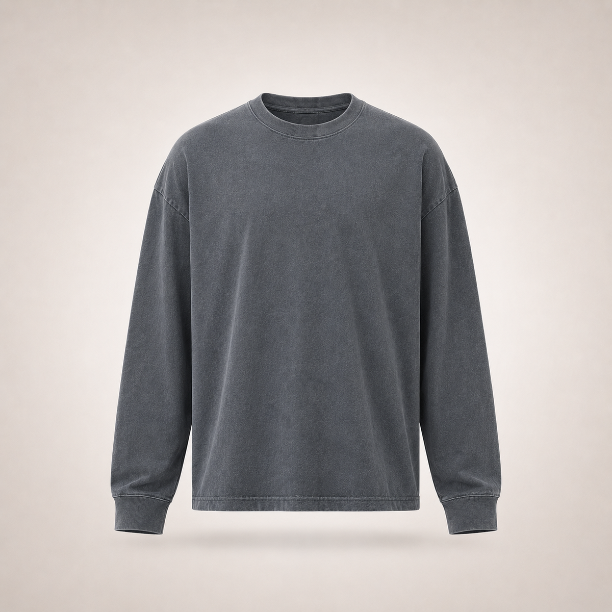 Garment Washed Long Sleeve