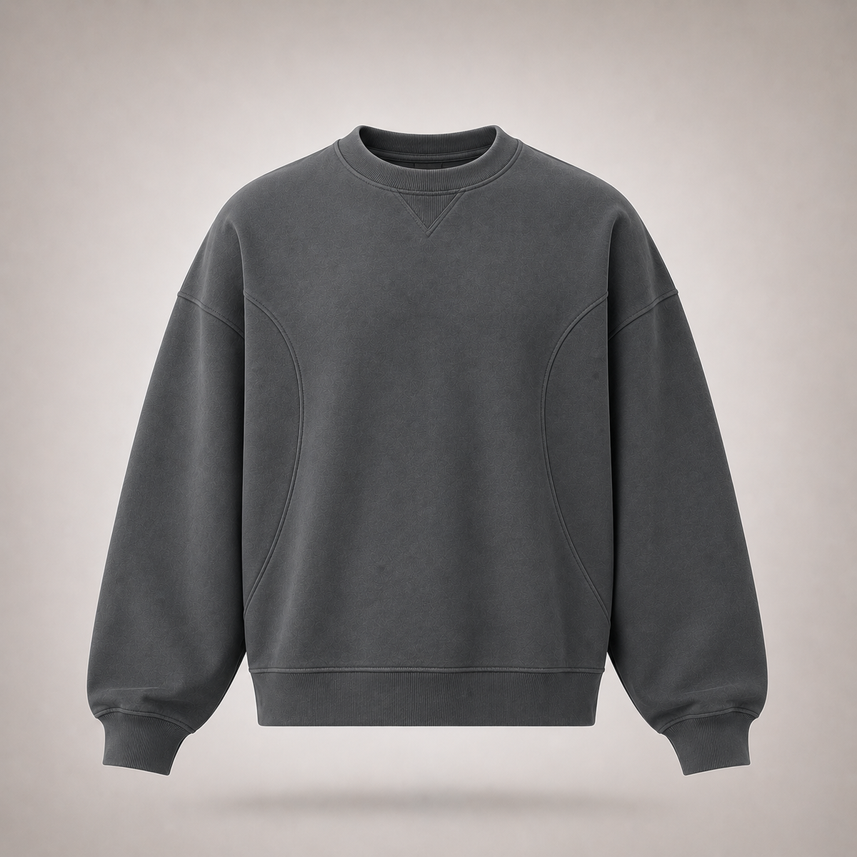 Panel Construction Sweatshirt