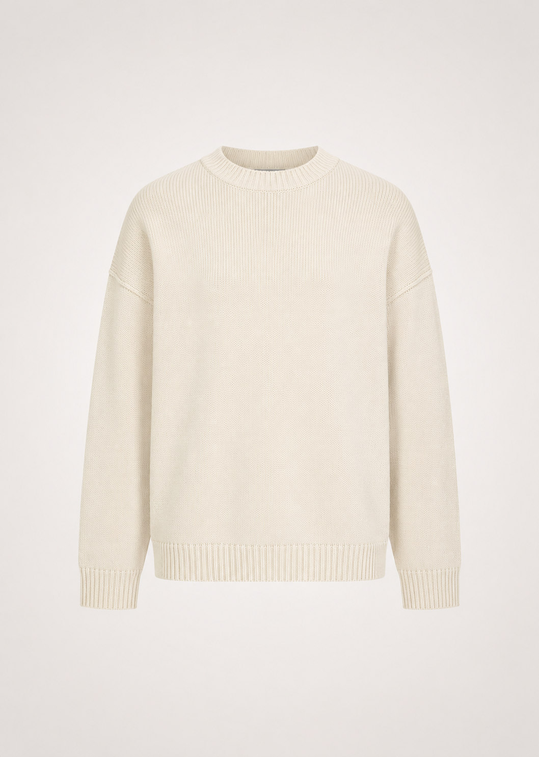Textured Cotton Box Knit