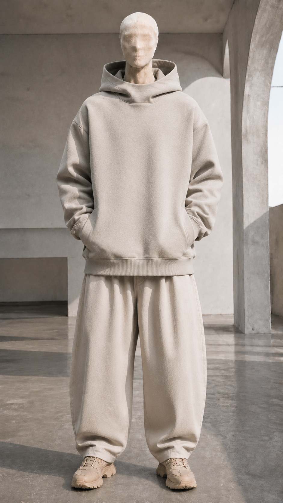 Heavyweight Funnel Neck Hoodie