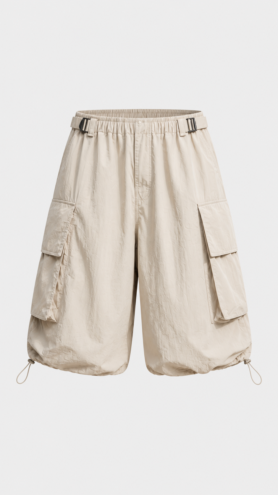 Nylon Parachute Cargo Short