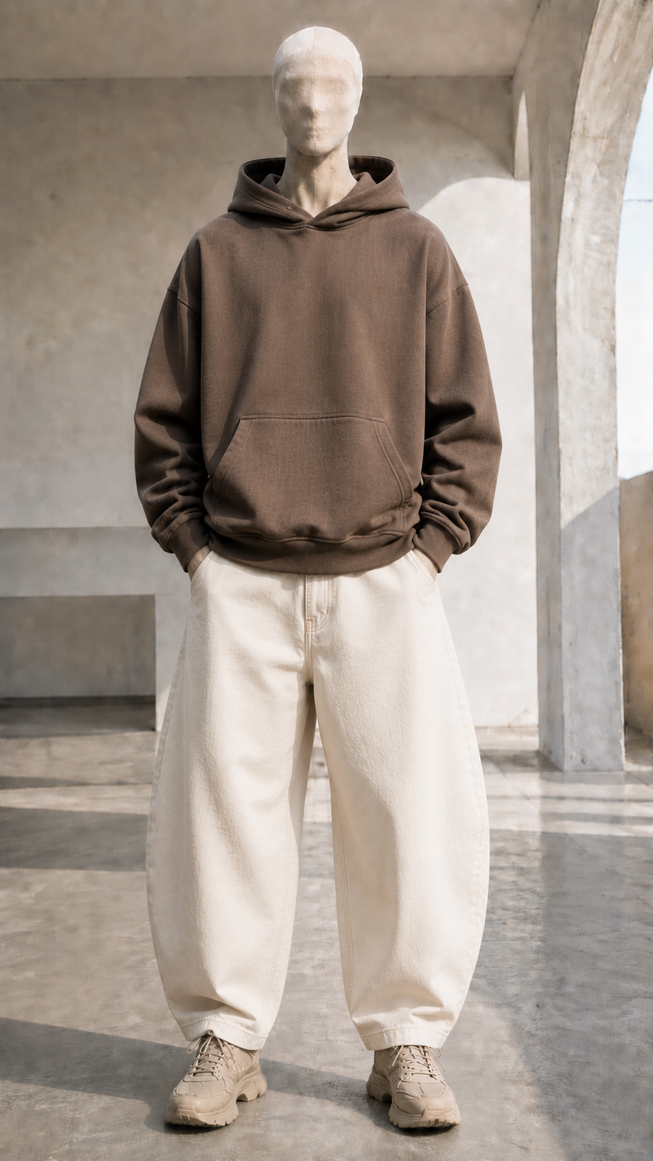 Oversized Loopback Hoodie