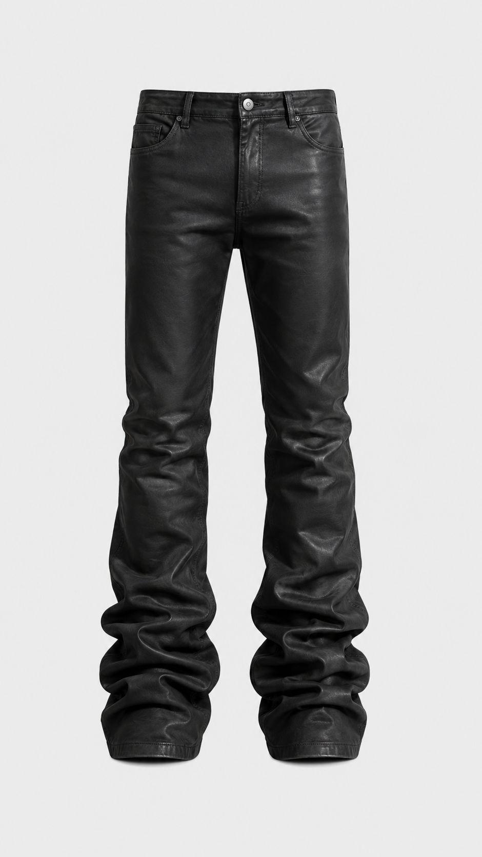 Resin Coated Stacked Jean