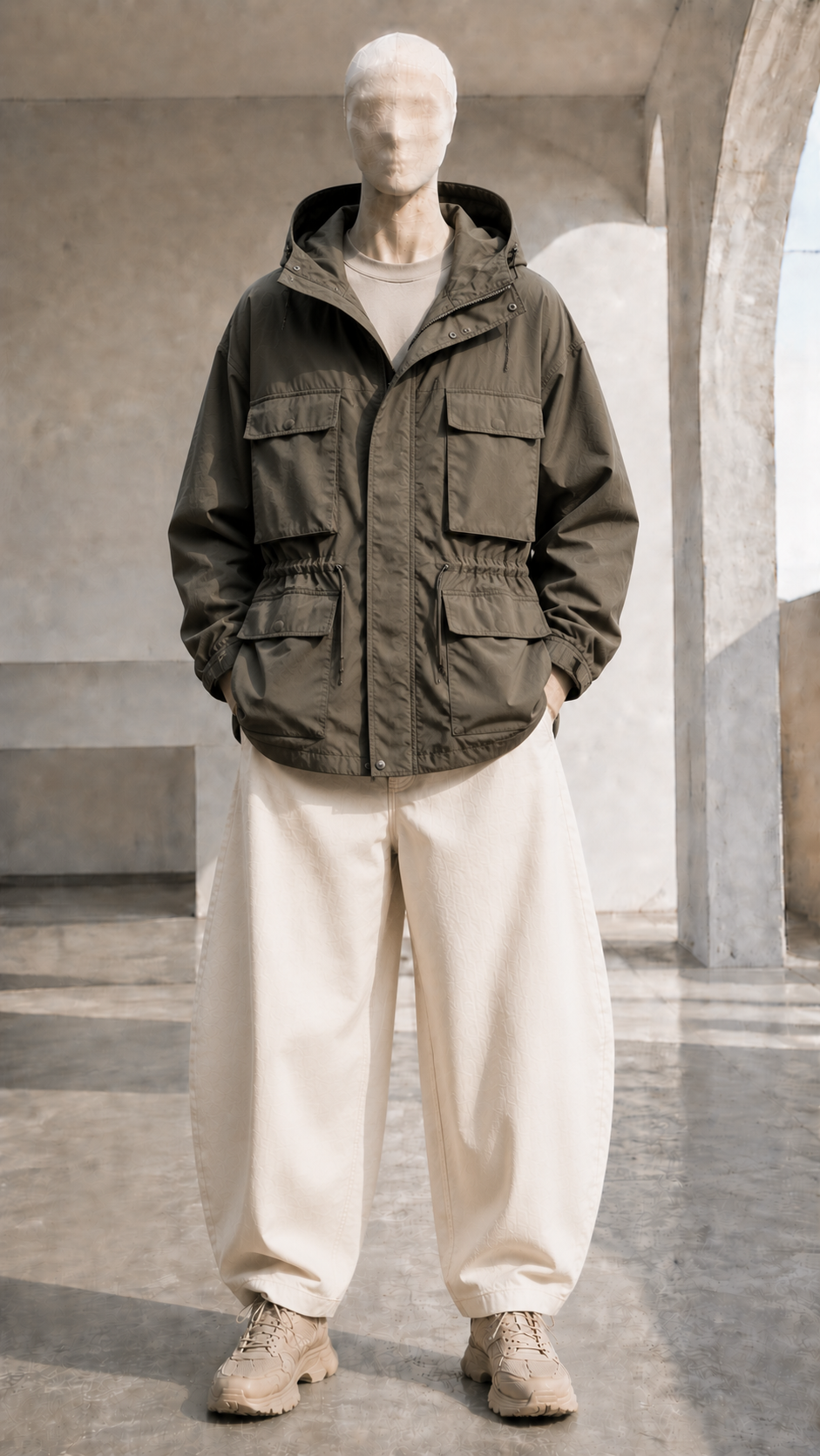 Tech Nylon Field Jacket