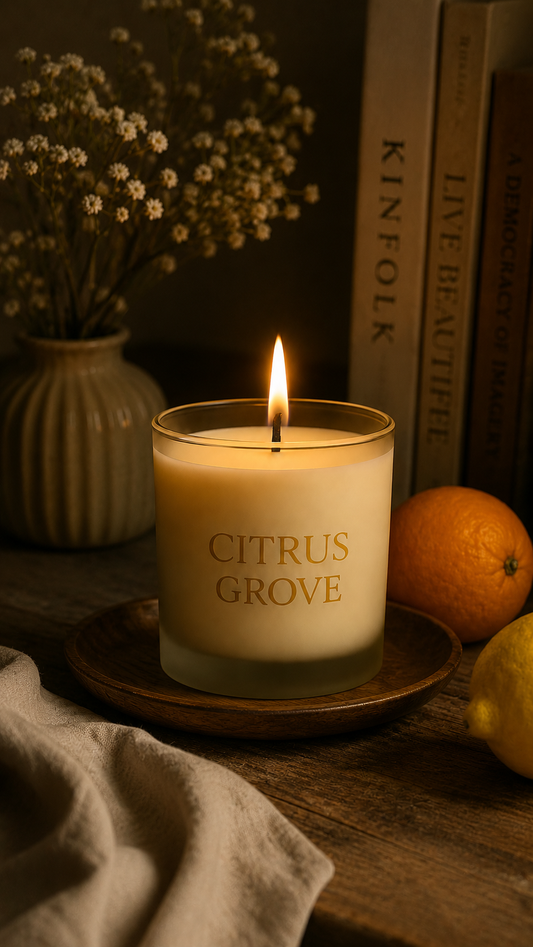 Citrus Grove | Handcrafted Scented Candle