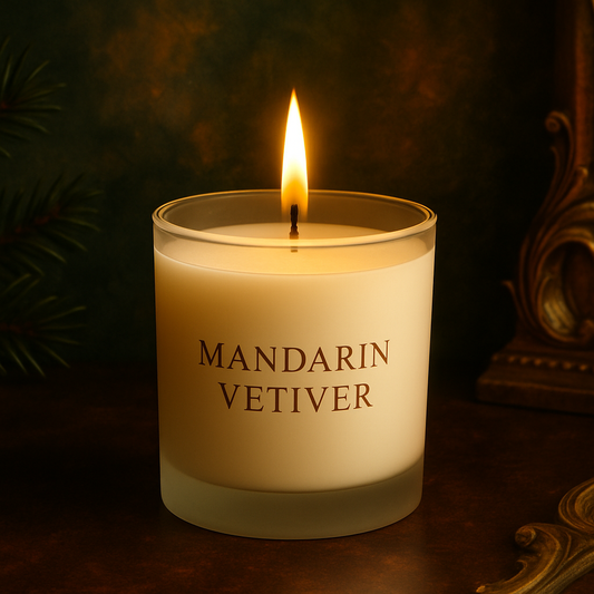 Mandarin Vetiver | Handcrafted Scented Candle
