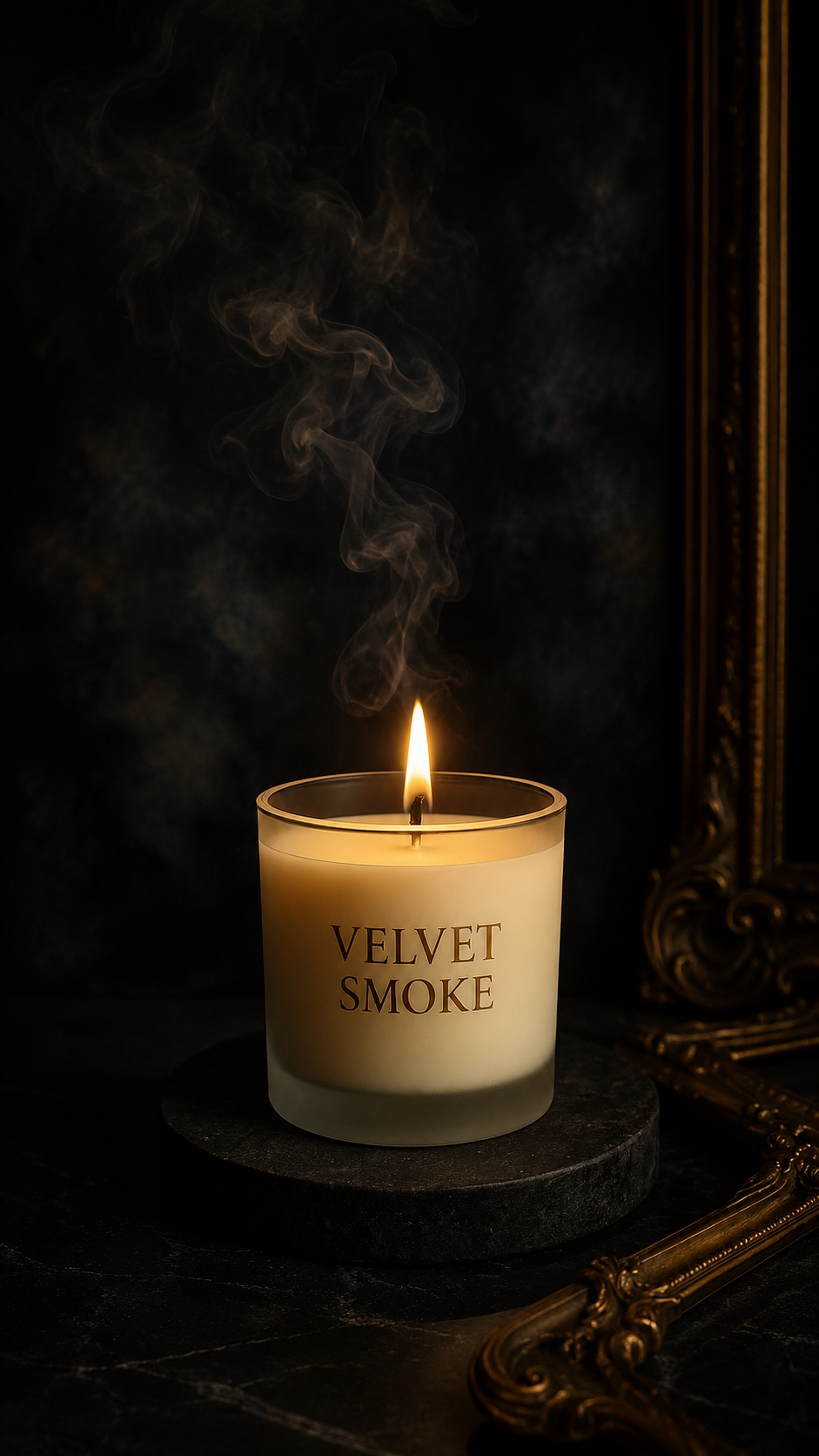 Velvet Smoke | Handcrafted Scented Candle