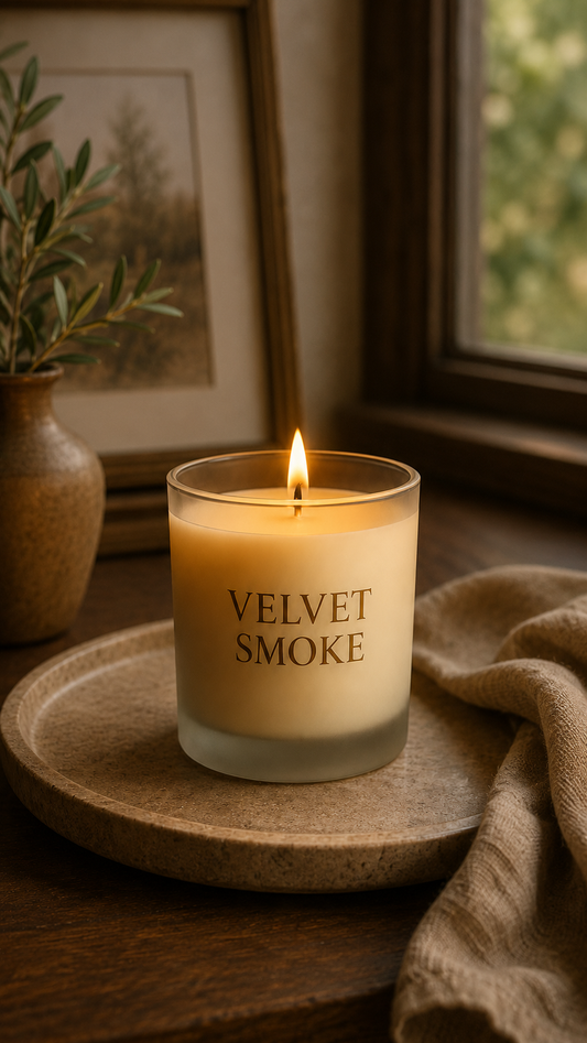 Velvet Smoke | Handcrafted Scented Candle